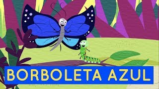 Pé de Sonho  Borboleta Azul [upl. by Alfreda]