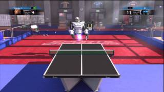 PS3 Sports Champions how to beat Ace 8000 in Tabletennis Champion Cup level  Championspokal HD [upl. by Skier]