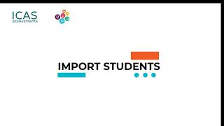 ICAS Assessments product tutorial  Importing students [upl. by Lekzehcey]