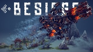 Besiege Alpha Gameplay  Best Besiege Creations  Water amp Steam Powered Vehicles [upl. by Teodor]