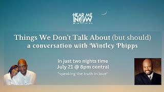 Things We Should Talk About but dont a conversation with Wintley Phipps [upl. by Alema]