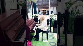 Boogie Woogie Stomp at Glasgow Central Stationpublicpiano [upl. by Yllrebmik]