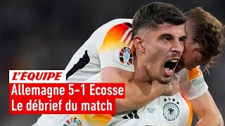 Allemagne 51 Écosse  Le débrief du match douverture de lEuro 2024 [upl. by Acirehs]