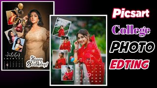 Picsart Collage Photo Editing  PicsArt birthday Editing SHARIFUL EDITZ 🔥 [upl. by Ainos182]