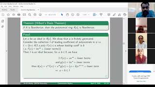 Commutative Algebra 15 Noetherian Rings and Hilbert Basis Theorem [upl. by Satterfield]