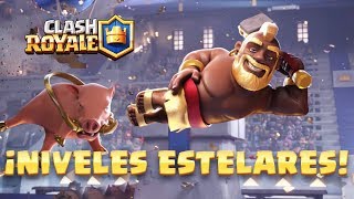 Clash Royale ¡Presentando Niveles Estelares [upl. by Ahola]