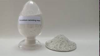 Induction FurnaceLining Refractory Plastic Insulation Corundum Ramming Material [upl. by Viviene155]