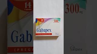 Gabapex  Pregabalin  300 mg capsules price  Pregabalin [upl. by Laehctim]