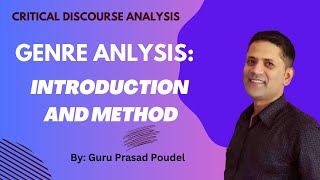 Genre Analysis Introduction and Method [upl. by Ayekahs]