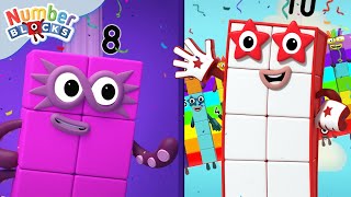 Numberblocks Best Moments Compilation  123  Learn to Count  Family Kids Cartoon [upl. by Turino]