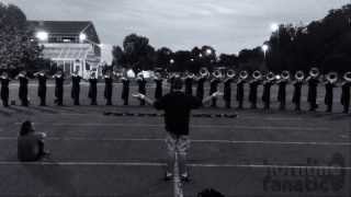 Blue Devils 2013  Hornline in the Lot Quality Audio [upl. by Cochrane754]