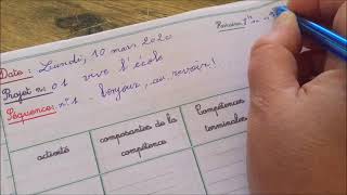 comment remplir un cahier journal [upl. by Wescott]