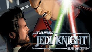 Star Wars Jedi Knight Dark Forces II  Level 1 DoubleCross on Nar Shaddaa [upl. by Einnal872]