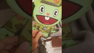 Flippy eating Hersheys chocolate bar [upl. by Jackie]