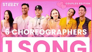 Indigo  NIKI  6 Dancers Choreograph To The Same Song – Couples Edition  STEEZYCO [upl. by Duile]