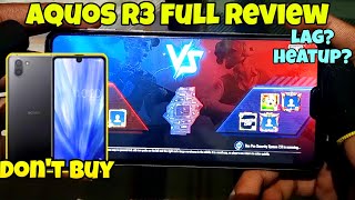 Aquos R3 full reviewpubg test in 2023🔥  Aquos R3 in 2023😩 [upl. by Anayt]