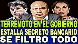 ÚLTIMO ESTALLA SECRETO BANCARIO SE FILTRO TODO  NOTICIAS DE PERÚ [upl. by Enaxor718]