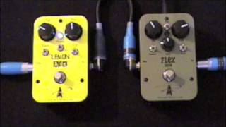 Rockett PedalsLemon Aid Frequency Modifier and MultiBoost [upl. by Derinna]