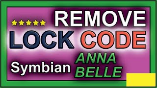 Remove Lock Code on Symbian Anna Belle [upl. by Annav]