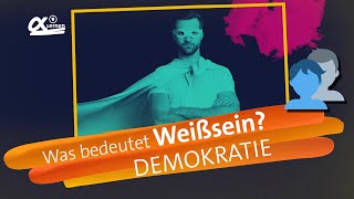 Was bedeutet Weißsein  alpha Lernen erklärt Demokratie RESPEKT [upl. by Biddie]