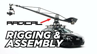 MotoCrane RADICAL Rigging amp Assembly [upl. by Orwin]