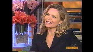 Michelle Pfeiffer on The Today Show 2002 [upl. by Diannne]