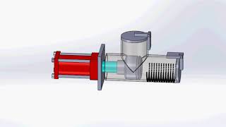 Piston Cylinder Assembly Animation in Solidworks [upl. by Sabella]