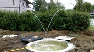 Homemade dual Laminar Jumping Water Jets [upl. by Modie694]