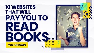 10 Sites That Will Pay You to Read Books  Make Money Online [upl. by Billye]