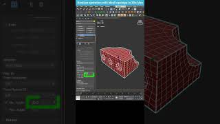 Achieving Perfect Topology After Boolean Operations in 3ds Max shorts 3dsmax [upl. by Acassej]