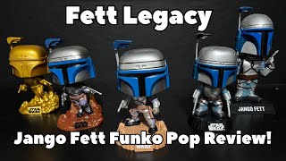 Fett Legacy Jango Fett Funko Pop Review [upl. by Nataniel]