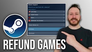 How To Refund Games On Steam [upl. by Kalman]