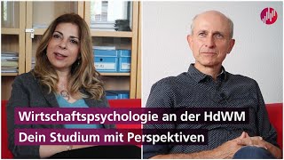 Darum Wirtschaftspsychologie an der HdWM [upl. by Kelcie]