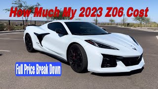 How Much Does the 2023 Corvette Z06 Really Cost” Revealing the Price Tag [upl. by Sokul]