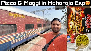 Delhi to Barmer in Maharaja Express Train Coach •Pizza amp Maggie Inside• 😍 [upl. by Robi]