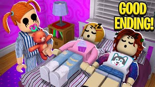 Roblox Roleplay  Good Ending  The Creepy Sleepover [upl. by Thema]