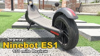 Segway Ninebot ES1 Electric Scooter Review [upl. by Goldfinch]