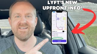 Lyfts NEW Upfront Fare Info [upl. by Legir13]