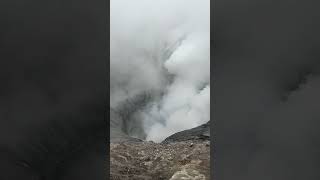 Mount Bromo Emitting Steam and Gas [upl. by Hapte]