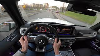 Mercedes G63 AMG  POV Drive  2020  585 HP [upl. by Page]