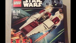 Der Night Talk A Wing Starfighter Lego 75175 [upl. by Modeste]