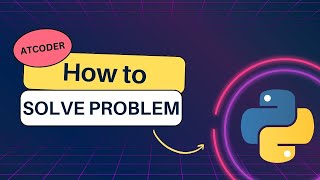 L4 Solve problems in Atcoder  Python Bangla Course [upl. by Atteirneh902]