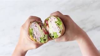 How To Make A Lettuce Wrap Sandwich [upl. by Rednaxela]