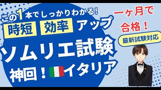 【語呂ワイン／ソムリエ・ワインエキスパート試験】イタリアDOCG [upl. by Goto]