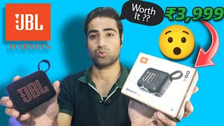 JBL GO 4 Unboxing amp Review Build Quality Sound Test Battery [upl. by Treat138]