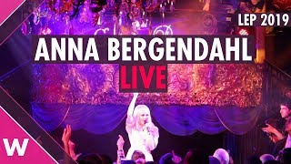 Anna Bergendahl quotAshes to Ashesquot Melodifestivalen 2019 LIVE at London Eurovision Party [upl. by Dyal838]