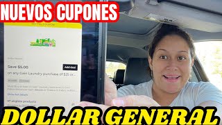 🆘🔥 DOLLAR GENERAL NUEVOS CUPONES🔥🆘11032024 [upl. by Retrop]