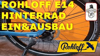 Rohloff E14 Ein und Ausbau Nordbikes Velo de Ville SEB 990 [upl. by Lankton875]