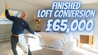 £65000 FINISHED LOFT CONVERSION TOUR  2023 [upl. by Drol]