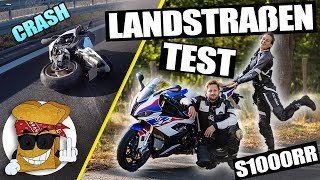 S1000RR 2019 Test  Landstraße und Alltagstauglichkeit  Deutsch MotoVlog Berlin TheToastRiders [upl. by Einoj976]